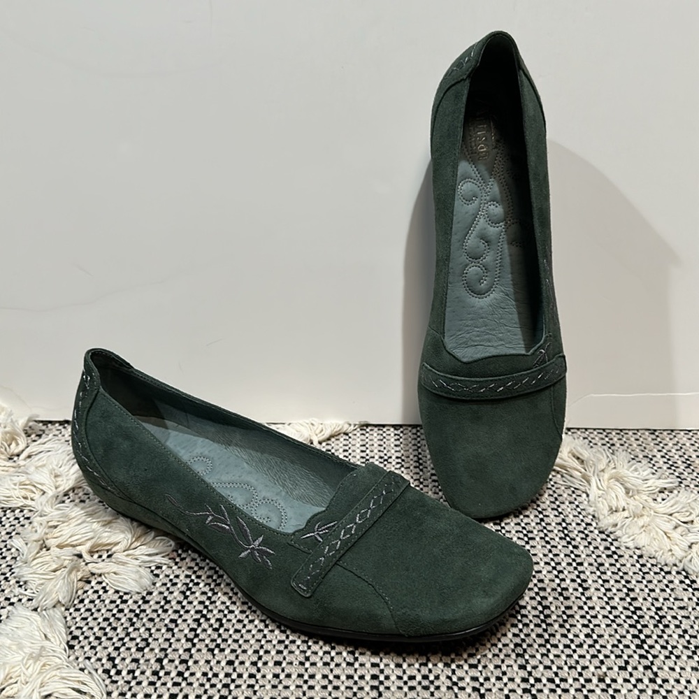 Clarks Artisan Collection Slip-On Wedge Loafers